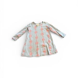 The Beaufort Bonnet Company Light Blue Dress with Pink Accents